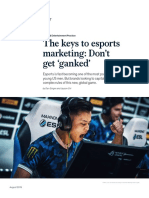 The Keys To Esports Marketing Dont Get Ganked Final PDF