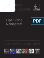 Hydraulic & Offshore Supplies: Pipe Sizing Nomogram