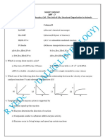 Syllabus:-Biomolecules, Cell: The Unit of Life, Structural Organisation in Animals