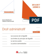 J5 - L2 - Droit Administratif Corrigé PDF