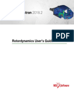 Nastran 2018.2 Rotor Dynamics