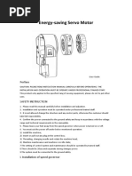 Energy-Saving Servo Motor: Perface