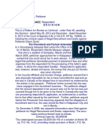 G.R. No. 209859 EILEEN P. DAVID, Petitioner GLENDA S. MARQUEZ, Respondent Decision Tijam, J.