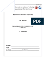 Ansys Lab Manual