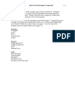 CE 437/537, Fall 2002 Slab-On-Grade Example - Design Info 1 / 8