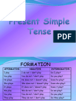 Present Simple Presentation