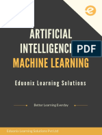 Artificial Intelligence &: Machine Learning