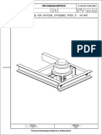 One Direction Guide For Vertical Cryogenic Pipes 2" - 24" Nps