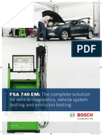 Bosch FSA740 Engine Analyser