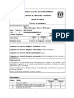 Matemáticas para Ciencias Aplicadas I