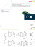 4 Channel Opto-Isolated Module Using High Speed 6N137 Opto-Coupler