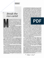 Philippine Daily Inquirer, Sept. 16, 2019, Break The Rice Cartel PDF