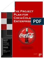 Coca Cola Project Plan PDF