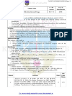 EE405 Electrical System Design