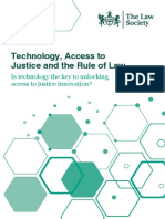 Technology Access To Justice Rule of Law Report