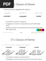 17.1 Classes of Dienes: There Are Three Categories For Dienes