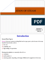 Formation of Steam: Kalyani .T Scientist - B Imu (V)