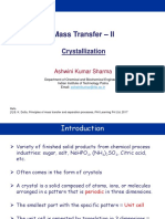 Mass Transfer - Ii: Crystallization