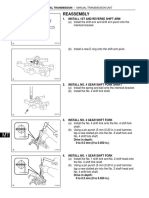 Reassembly: Ra61F Manual Transmission - Manual Transmission Unit