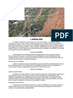 Landslide: Causes of Landslides