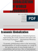 The Globalization of World Economics