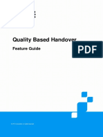 ZTE UMTS Quality Based Handover Feature Guide
