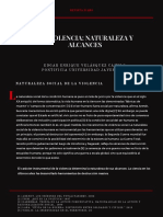 La Violencia Naturaleza y Alcances PDF