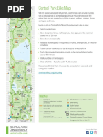 Central Park Bike Map PDF