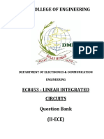 Linear Integrated Circuits