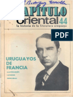 Capitulo Oriental Nro 44 Los Uruguayos de Francia