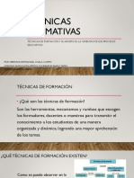 Evidencia Implementacion de Tecnicas Formativas