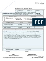 Integrative Course Progress Report: CHE200D-3