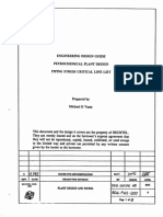 Pipe Stress Critical Line List