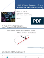 2018 Wilson Research Group: Functional Verification Study