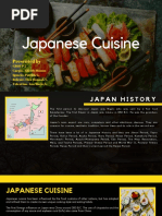 Japanese Cuisine: Presented by