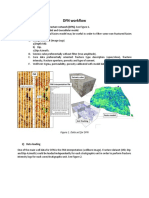 Discrete Fracture Network-Workflow