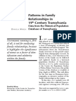 Patterns in Family Relationships