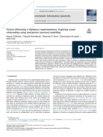 Factors in Uencing E-Diplomacy Implementation