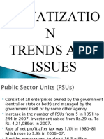 Privatizatio N Trends and Issues