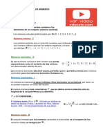 Clasificacion de Los Numeros PDF