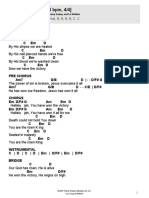 The Anthem (G, 76 BPM, 4/4) : Intro, V, PC, C, V, PC, C, Inst, B, B, B, B, C, C