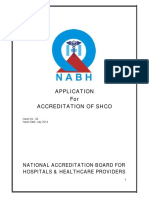 Application For Accreditation of Shco