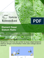 Sistem Komunikasi: Element Dasar Siskom Radio