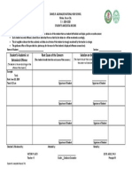 Student's Academic or Behavioral Offense Root Cause of The Concern Solution On The Concern Teacher's Remarks