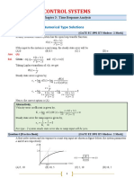 Control Systems: GATE Objective & Numerical Type Solutions