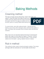 Classic Baking Methods