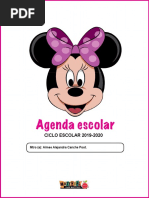 Agenda Minnie 2019-2020