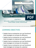 Hill and Jones Chapter 4 Strategy at Functional Level