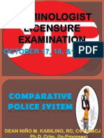 Comparative Police System