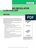 Switching Regulator Controller: Fujitsu Semiconductor Data Sheet